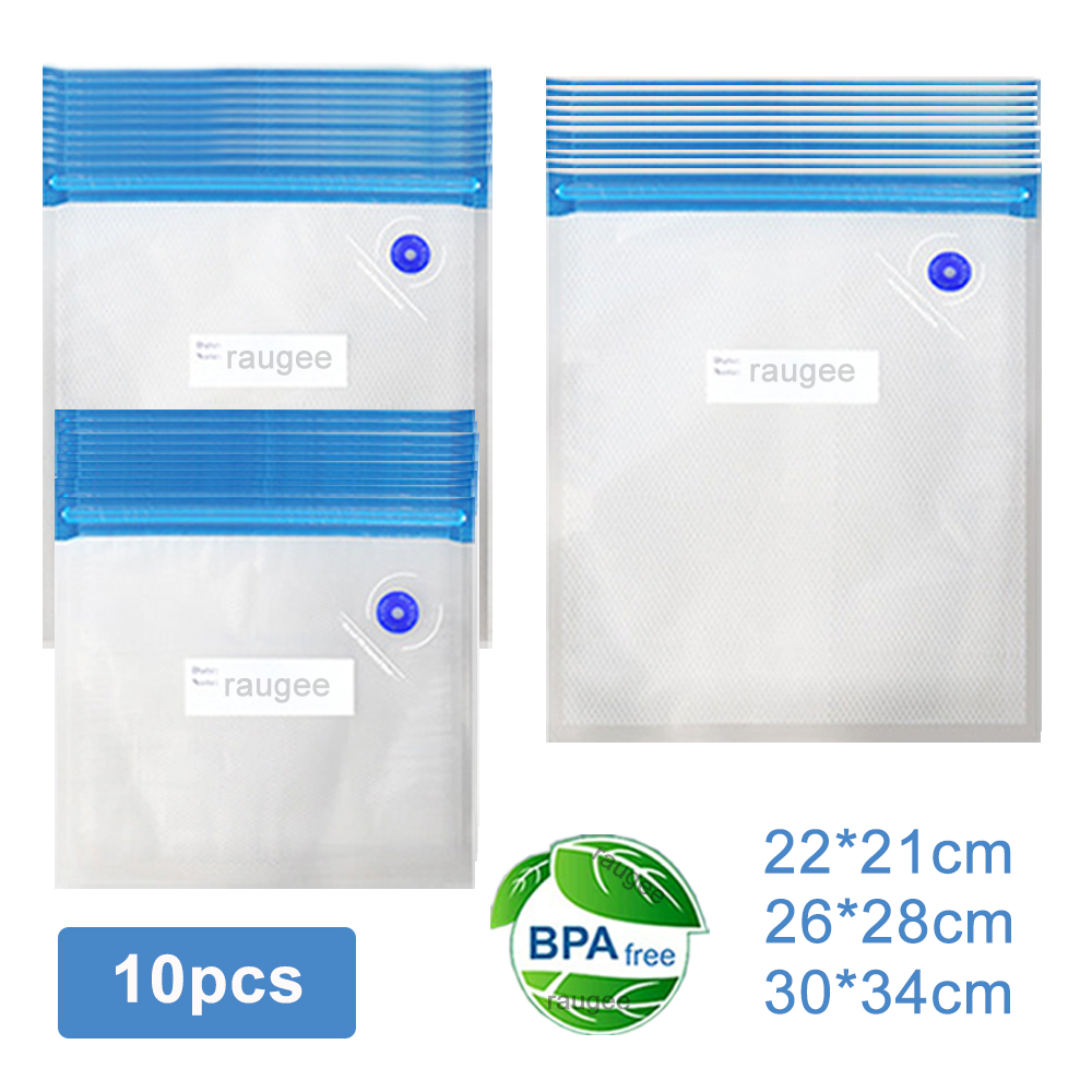 Food Storage Vacuum Seal Bags - Vakum Torbaları Yeniden Kullanılabilir Gıda Vakum