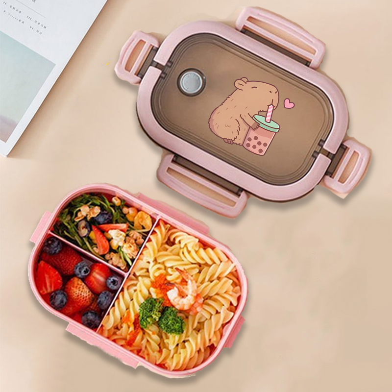 Food Storage Containers - Kapibara Bento Öğle Yemeği Kutusu Anime