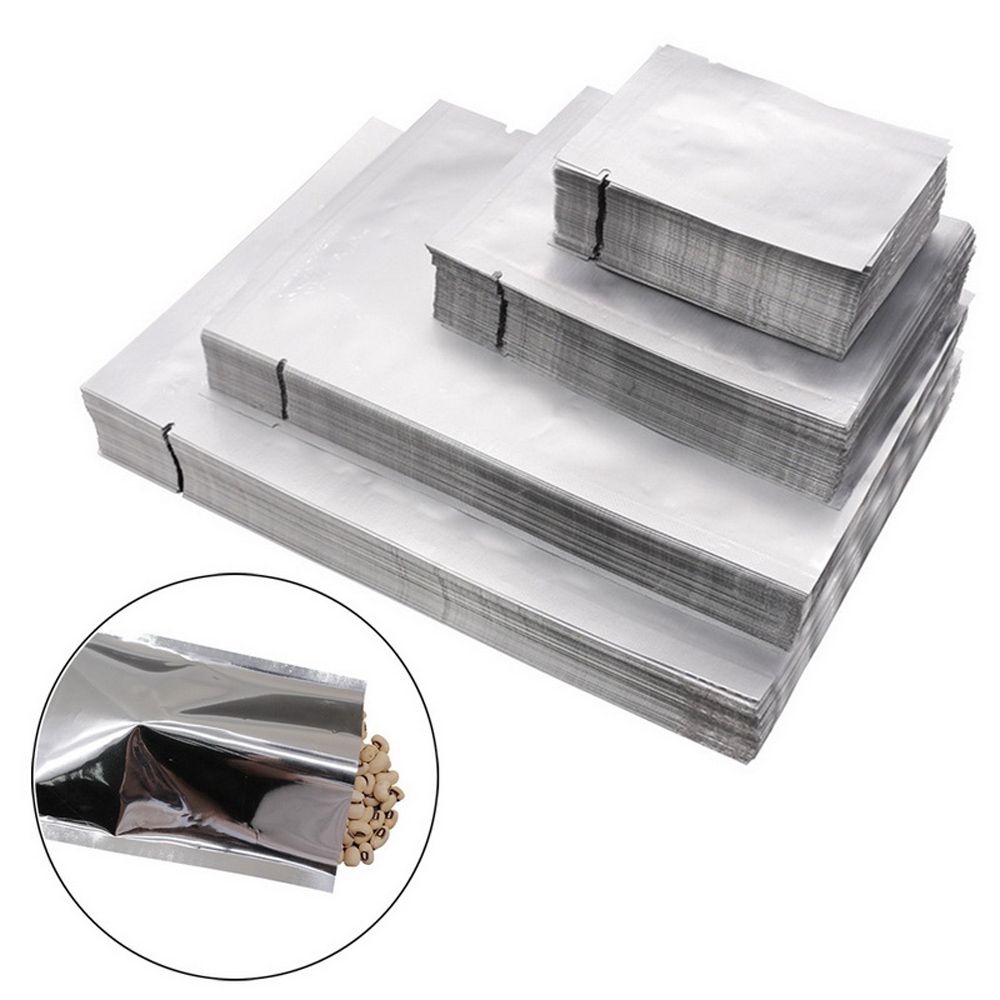 Food Storage Vacuum Seal Bags - 100 Adet Su Geçirmez Gıda Sınıfı