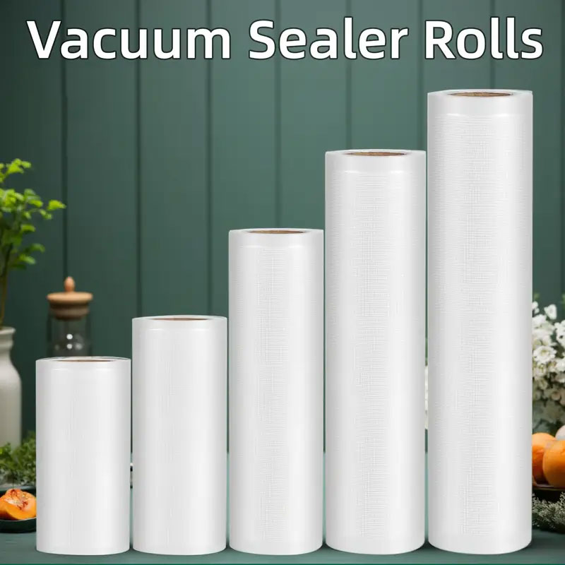 Food Storage Vacuum Seal Bags - 500CM Vakumlu Kapatma Poşetleri Rulosu Kaymaz