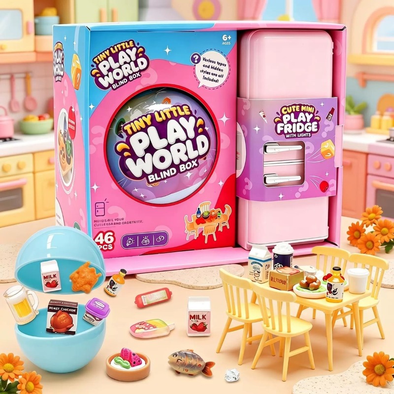 Food Storage Box Set - 2026 Yeni Mini Mikro Buzdolabı Seti