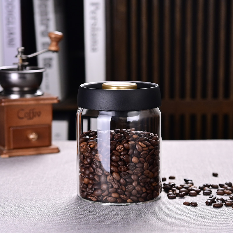 Kahve Çekirdeği Saklama Kavano - Food Storage Jar Glass incelemesi ve fiyatı