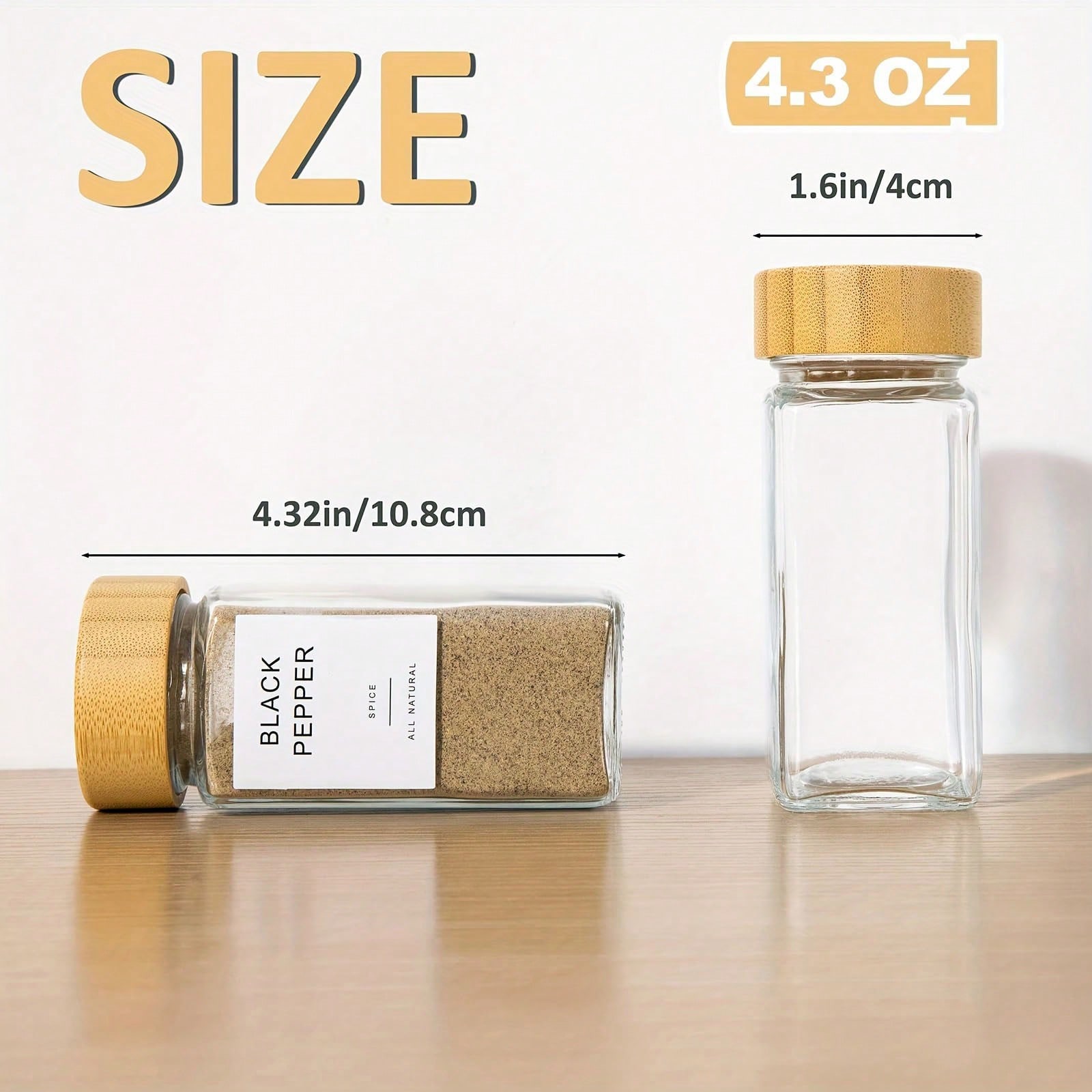 12 adet kompakt bambu baharat  - Food Storage Drawers incelemesi ve fiyatı