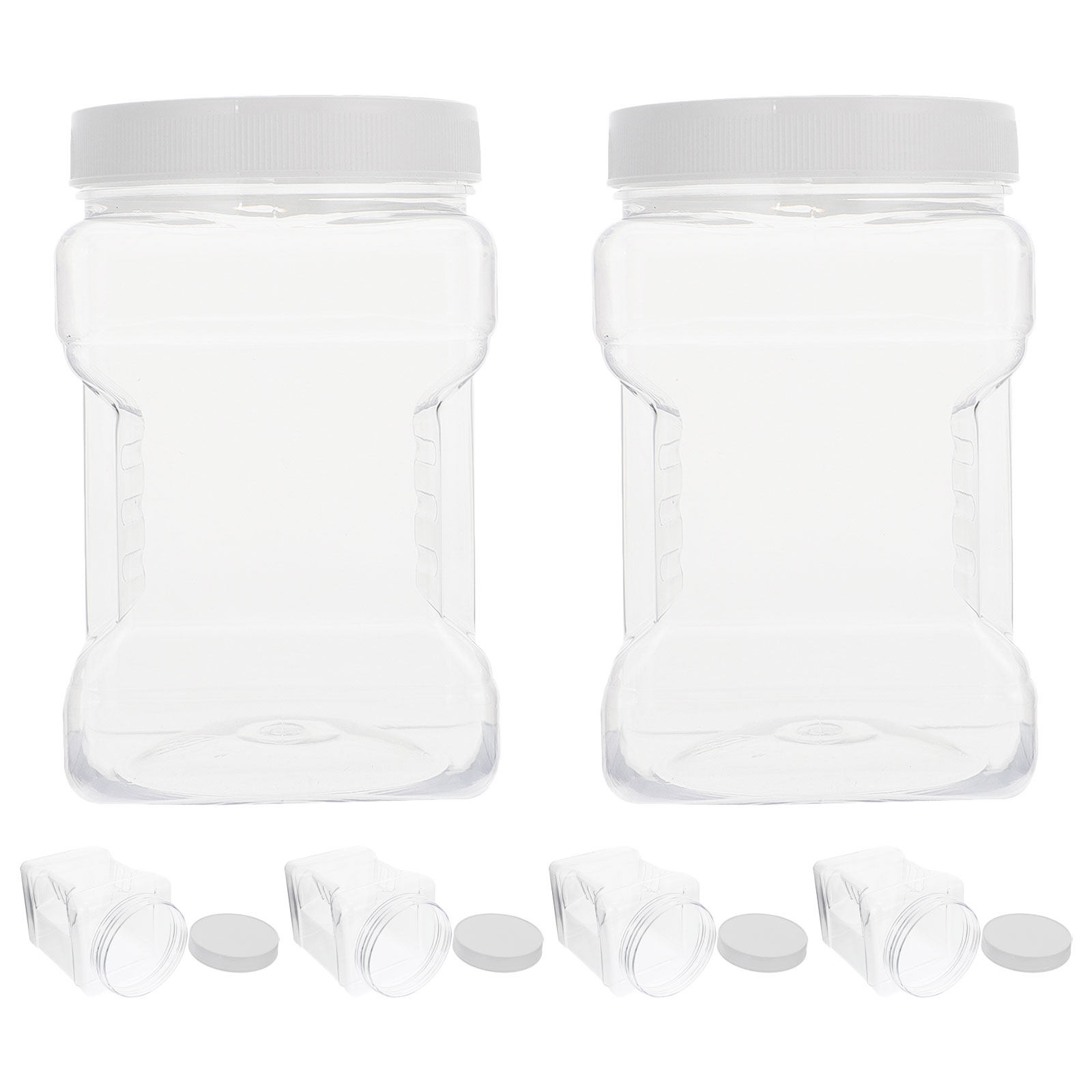 6 Adet Şeffaf Saklama Kavanozu - Food Storage Containers incelemesi ve fiyatı