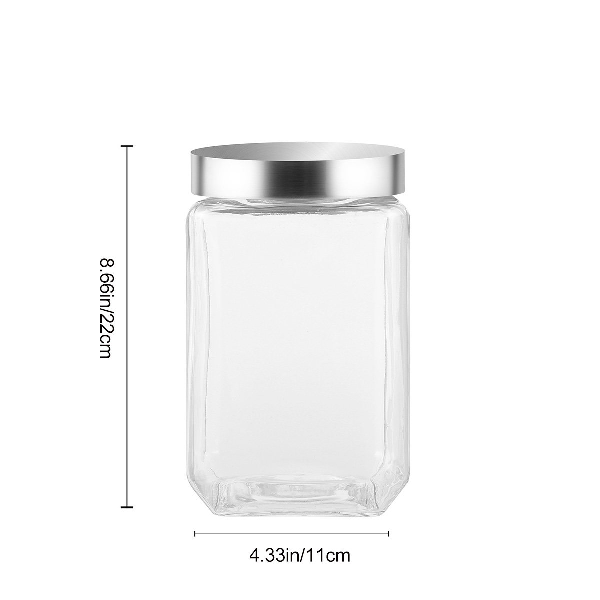 1 Adet Yüksek Borosilikat Cam  - Food Storage Jar Glass incelemesi ve fiyatı