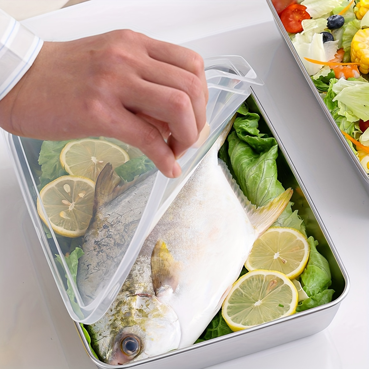 1-3 Adet Paslanmaz Çelik Gıda  - Food Storage No Pantry incelemesi ve fiyatı