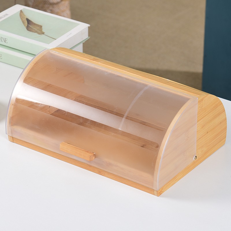 Plastik kapaklı bambu yarım da - Food Storage Technology incelemesi ve fiyatı