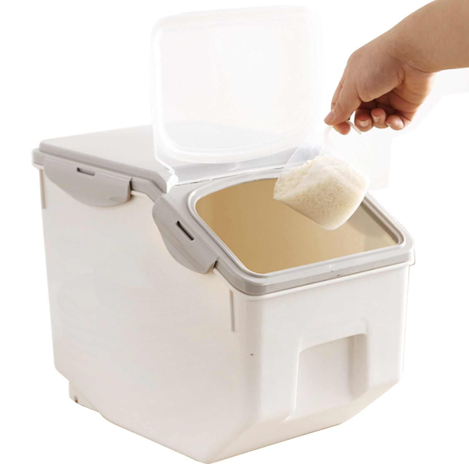 Bej Büyük Evcil Hayvan Maması  - Food Storage No Pantry incelemesi ve fiyatı
