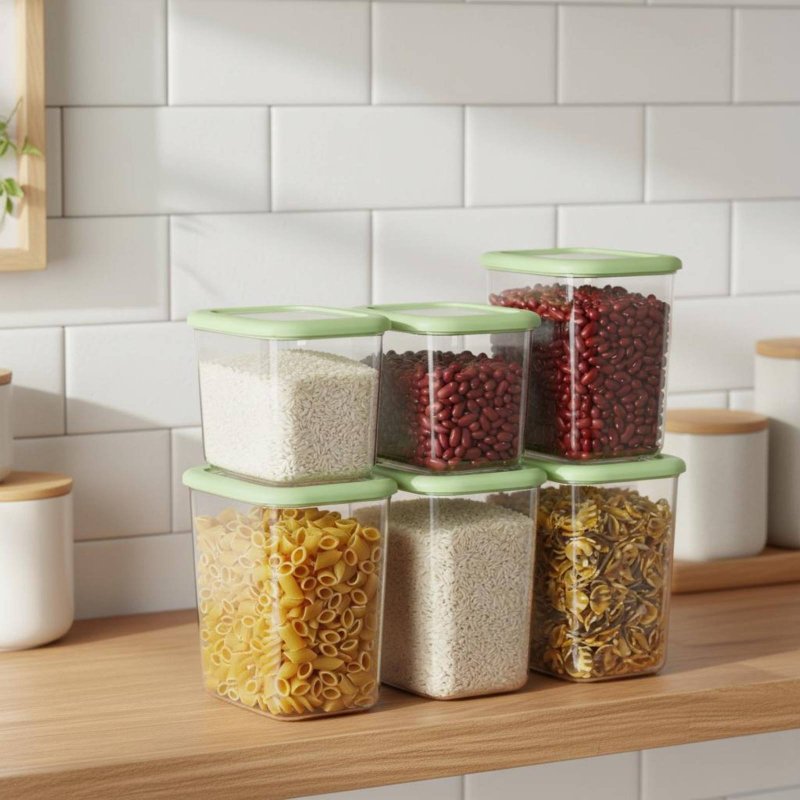 6 Parça Hava Geçirmez Gıda Sak - Food Storage Containers incelemesi ve fiyatı