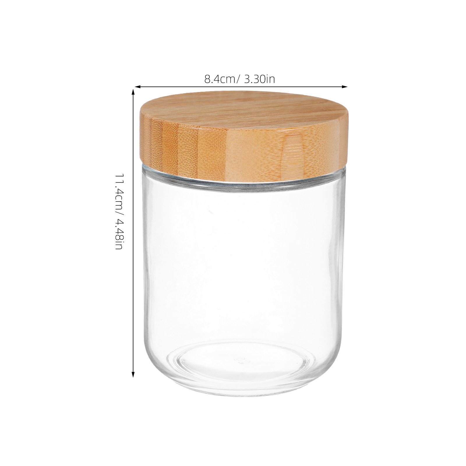 4 Adet Şeffaf Cam Kavanoz, Bam - Food Storage Jar Glass incelemesi ve fiyatı
