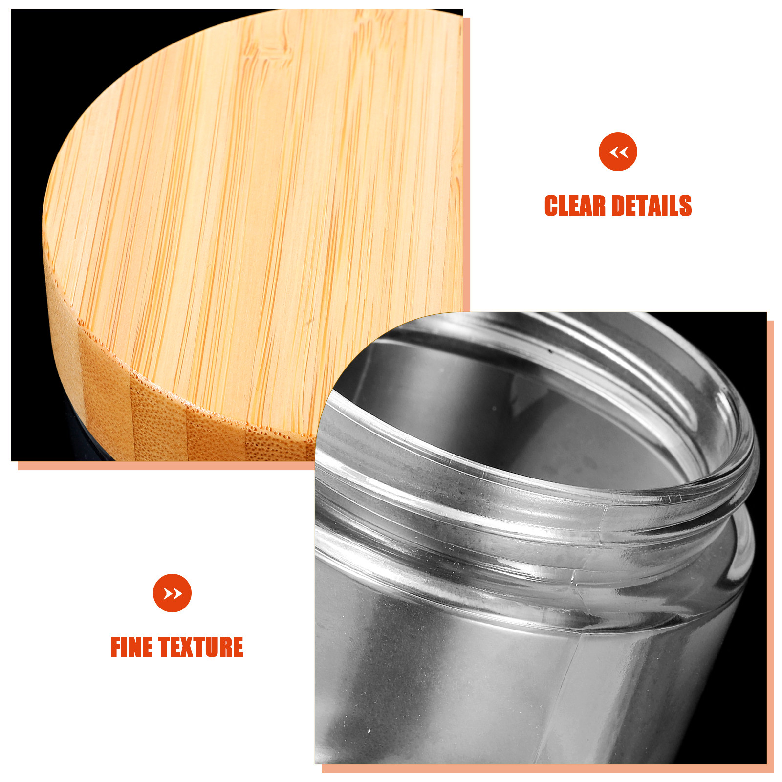 4 Adet Şeffaf Cam Kavanoz, Bam - Food Storage Jar Glass incelemesi ve fiyatı