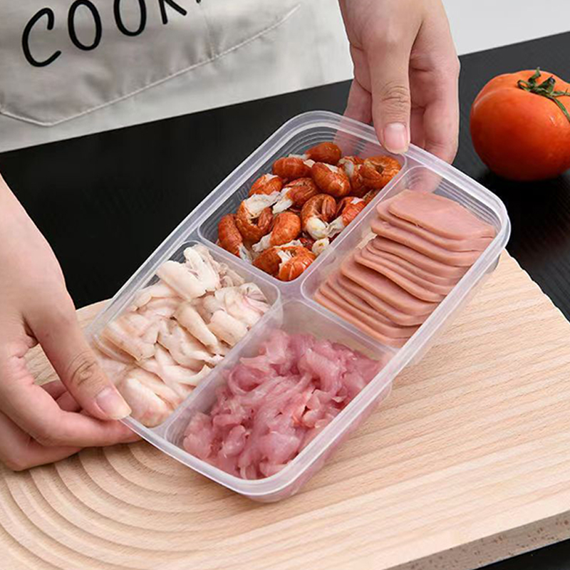 Yeni 【4 Bölmeli Plastik Saklam - Food Storage Safe incelemesi ve fiyatı