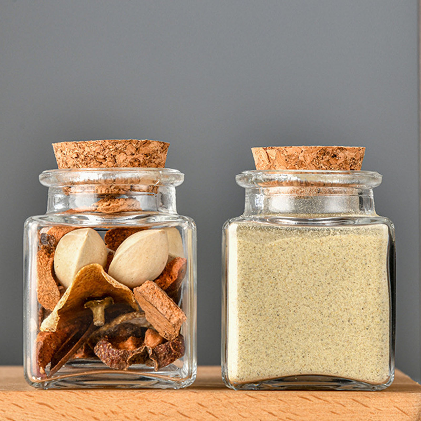 1/5/10 adet cam saklama kavano - Food Storage Jar Glass incelemesi ve fiyatı