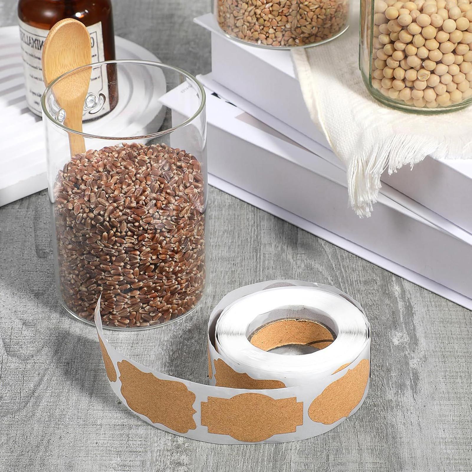 300 adet kavanoz etiketleri çı - Food Storage Jars With Lids incelemesi ve fiyatı