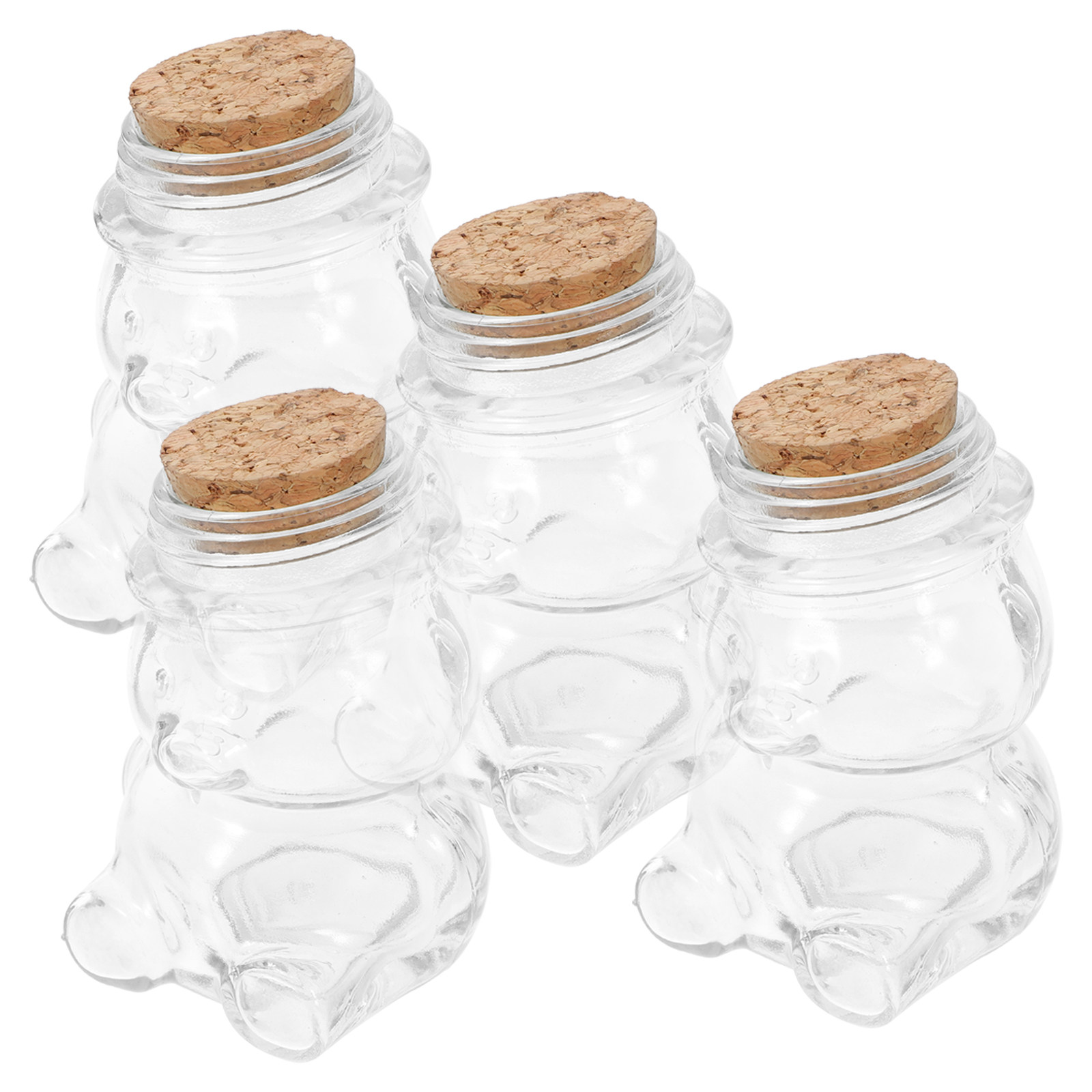4 adet cam şeker kavanozu seti - Food Storage Jar Glass incelemesi ve fiyatı