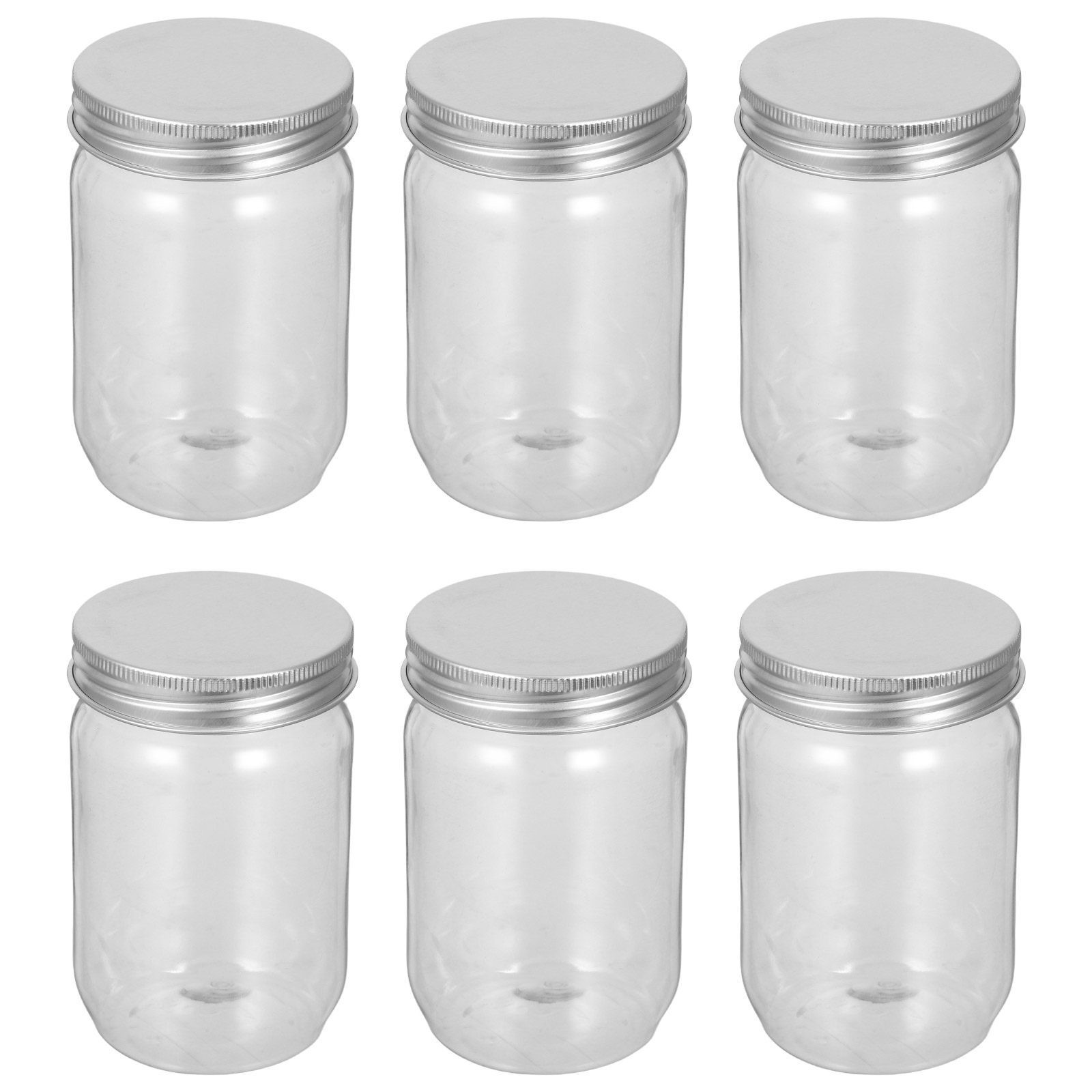 6 adet şeffaf plastik Mason ka - Food Storage Containers incelemesi ve fiyatı