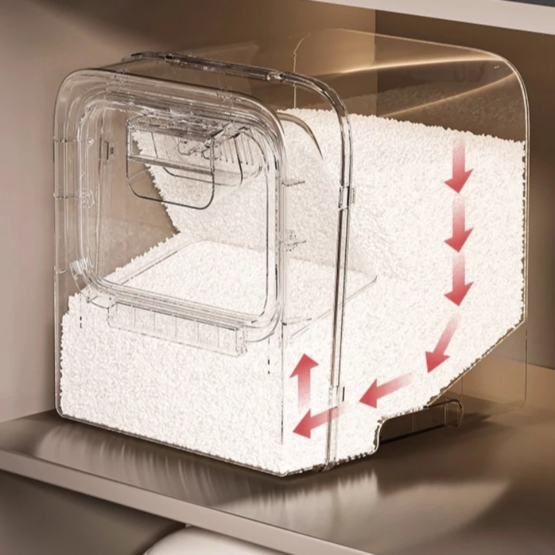 ‌ Premium Kare Pirinç Kabı, 20 - Food Storage No Pantry incelemesi ve fiyatı