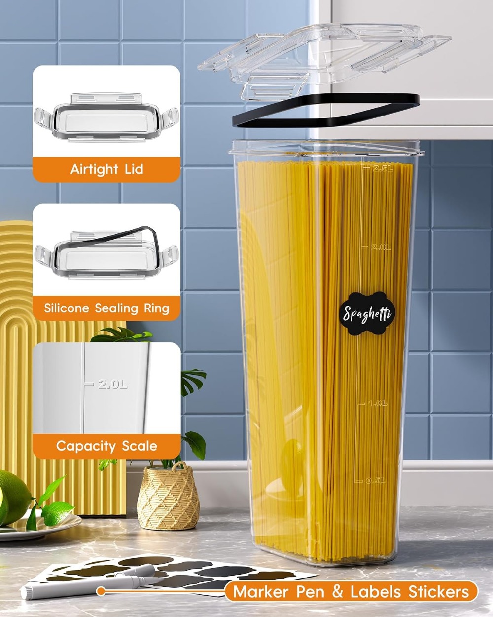 24 Adet Hava Geçirmez Gıda Sak - Food Storage Containers incelemesi ve fiyatı