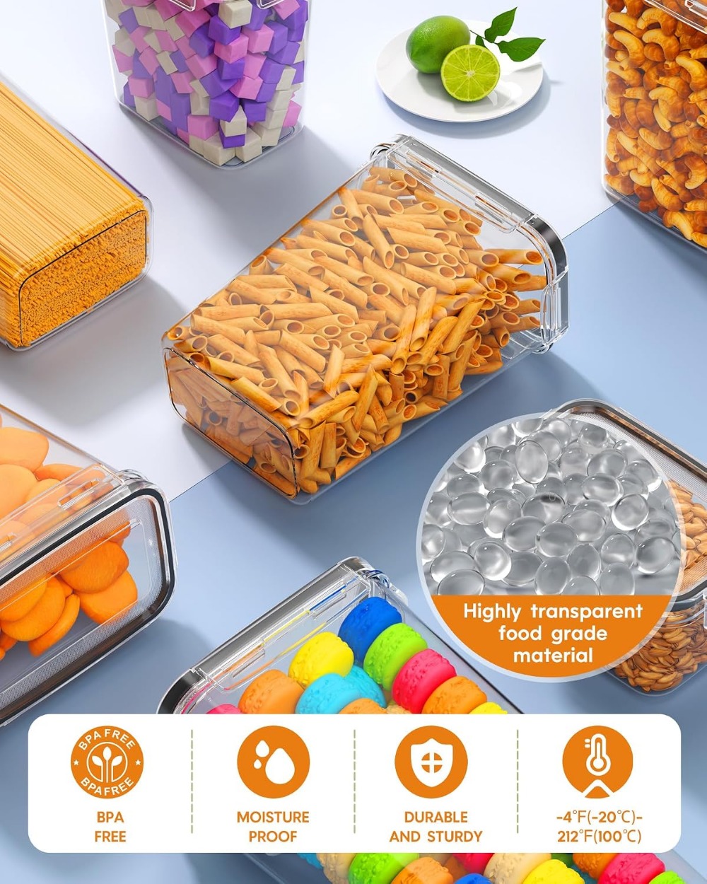 24 Adet Hava Geçirmez Gıda Sak - Food Storage Containers incelemesi ve fiyatı