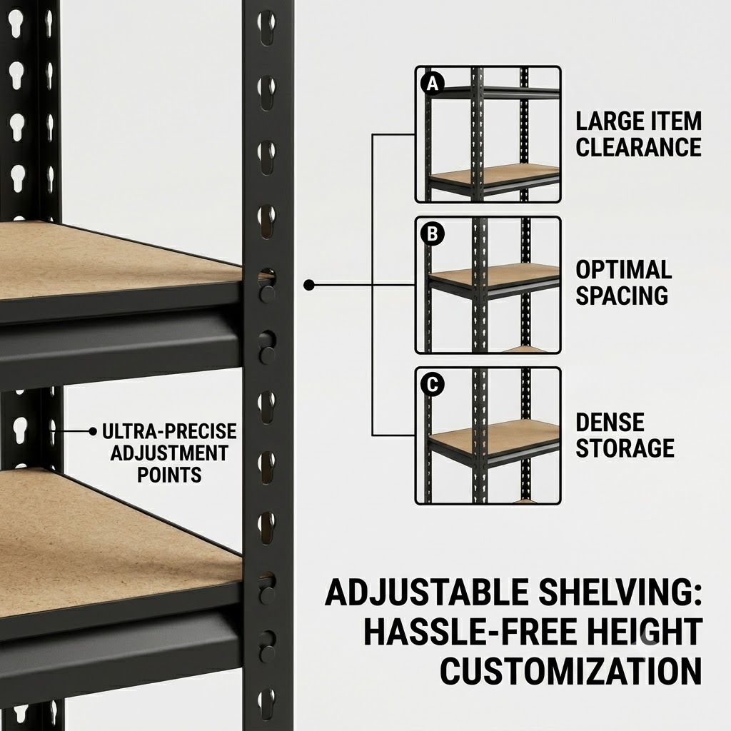 İnce 5 Katlı Metal Raf Ünitesi - Food Storage No Pantry incelemesi ve fiyatı